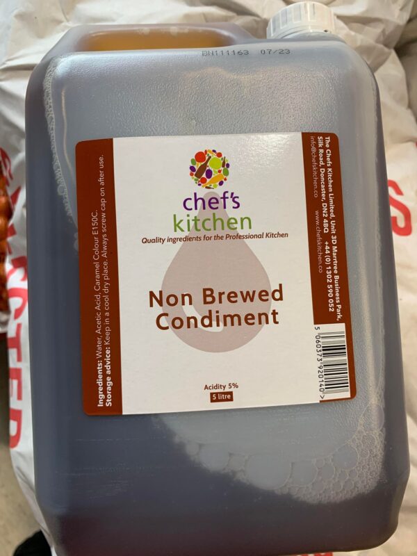 NonSpiced Brown Vinegar 5ltr Jacksons Fruit & Veg